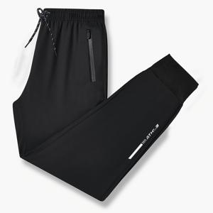 TEMU 남성용 퀵드라이 스포츠 팬츠, 가벼운 여름 캐주얼 웨이브 피트니스 통기성 편안한 다용도 긴 바지