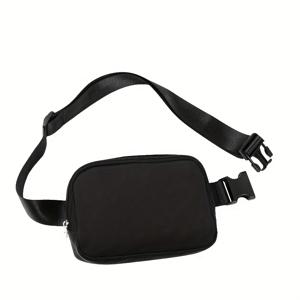 TEMU 튼튼하고 다재다능한 가슴 가방, 스타일리시한 크로스바디 백, 남녀 모두에게 적합, 지퍼 잠금 및 조절 가능한 어깨 스트랩 특징, 여행, 스포츠 및 일상 사용에 적합