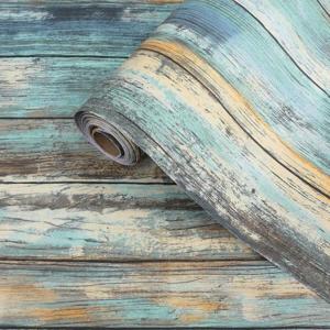 TEMU 1롤 비닐 자체 접착 벽지 | 벽돌, 석재 & 나무 스타일, 방유 접촉 벽 스티커, 랜덤 매치, 간편한 떼어내어 붙이는 클로셋, 식당, TV 배경 장식