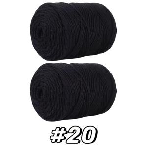 TEMU 240G 2개입, 2mm 폭 및 고품질 마크라메 코바늘 뜨개질 코드, 손뜨개 모자, 가방, 쿠션, 수제 창작 홈 아트 및 공예품 제작에 적합