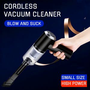 TEMU 휴대용 무선 청소기, 고출력 미니 청소기, 압축기 송풍기 펌프 핸드헬드, 차량, 가정, 사무실, 캠핑, 컴퓨터 키보드 및 노트북 청소용, 추가 세척 가능 필터 포함