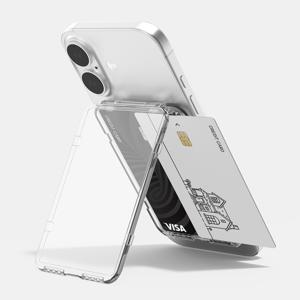 TEMU 맥세이프 호환 카드 지갑 스탠드 거치대 2장 수납 포켓 카드 케이스 액세서리 슬림 카드홀더 폰 거치대 마그네틱 가죽 지갑