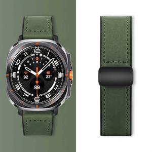 TEMU 7 울트라 47mm용 스포츠 워치 스트랩 - 퀵 릴리즈 합성 가죽 손목밴드, 스테인리스 스틸 버클, 블랙 & 브라운 디자인, 활동적인 라이프스타일에 적합한 편안한 착용감, 스마트워치 액세서리, 세련된 워치밴드, 내구성 있는 워치밴드, 모던 워치밴드,피트니스 애호가,기술에 능숙한 사용자들