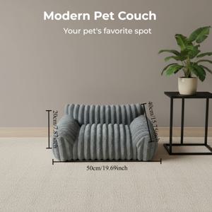 TEMU 귀엽고 부드러운 아늑한 고양이 소파. 고양이 침대 또는 집으로 사용 가능하며, 사계절 내내 모든 크기의 고양이에게 적합한 통기성 좋은 수면 바구니입니다. 편안한 애완 동물 둥지, 모던 고양이 가구, 스타일리시한 고양이 휴식 플랫폼