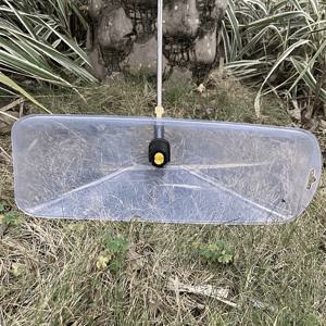 TEMU 내구성 있는 플라스틱 제작 투명 부채꼴형 노즐 3개, 조절식 잔디밭 및 정원용 스프링클러 헤드, 농업용 관개 노즐, 바람 가리개 및 고분무화 노즐 포함