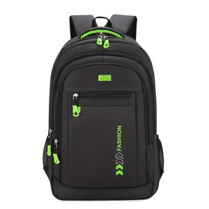 TEMU 여성용 대용량 캐주얼 남녀 공용 백팩, 야외 여행용, 여학생용 중학교 학생용 스쿨백