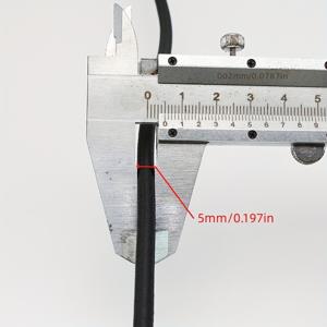 TEMU 고탄성 라운드 고무줄 1롤, 11야드 및 6야드 다양한 사양. 고무밴드, 신발끈, 허리밴드, 박스 장식, 짐 묶기 등에 적합