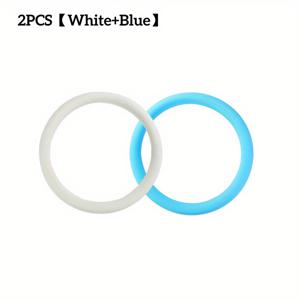 TEMU 2개입 미끄럼 방지 스티어링 커버 - 미끄럼 방지 질감의 실리콘 핸들 커버, 부드럽고 가벼우며 다양한 색상으로 제공됩니다. 범용 핸들 커버 - 미끄럼 방지 핸들 커버 - 자동차 장식, 키트