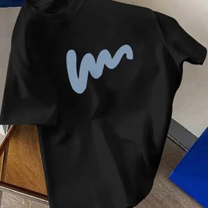 TEMU 남성용 캐주얼 반팔 티셔츠 - 100% 폴리에스터 섬유, 가볍고 통기성 좋은 빠른 건조, 일반 라운드넥, 세탁기 사용 가능, 스포츠 및 일상복으로 적합