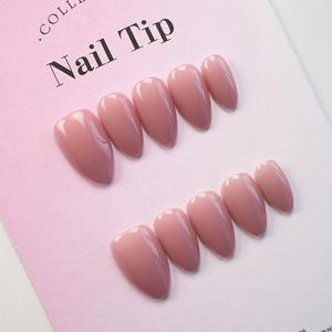 TEMU 숏 프레스온 네일 팁, 팩당 10개, 수제 프레스온 네일 세트, 스위트 네일 아트, 숏 아몬드 쉐입, 아크릴 프레스온 네일, 여성 및 파티 착용에 적합, 완전 수제 재사용 가능한 인조 네일