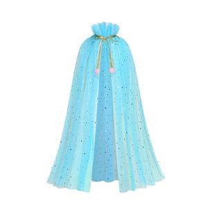 TEMU 애니메이션 영화 겨울왕국 공주 코스튬 망토, 코스프레 캐릭터 변장용 망토, 생일 파티 코스튬 소품, 무대 공연용 변장 망토
