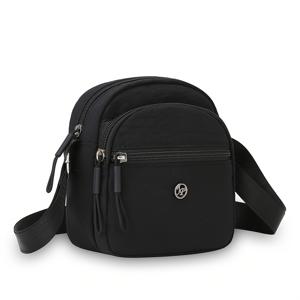TEMU 가벼운 3중 오ックス포드 크로스바디 백 - 지퍼 코인 포켓이 있는 스타일리시한 숄더 파우치
