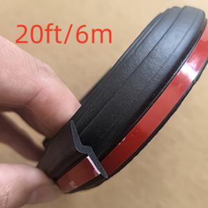 TEMU 3.05m 차고 문 하단 씰 - 내구성 있는 고무 방수 웨더스트립, 레드 포함, 대부분의 차고 문과 호환, 내후성, 간편한 설치, 오래가는 유연한 디자인, 매력적인 외관, 조절식 씰