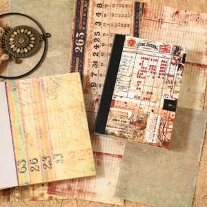 TEMU 빈티지 감성 스크랩북용 스티커북 48매 - 다이어리, 플래너, 앨범, 스크랩북킹용 DIY 스티커, 저널링, 장식, 공예, 휴일 장식용, 크리스마스, 할로윈, 밸런타인데이