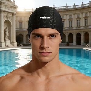 TEMU Optimum 남녀공용 플라이잉피쉬 수영 모자, 미끄럼 방지, 압박 없음, 귀 보호, 수영 모자, 고탄력 편안한 통기성 미끄럼 방지, 넓은 머리 둘레