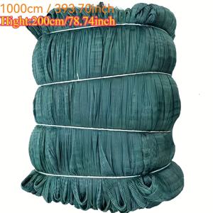 TEMU 닭장 울타리용 그물망 2x20미터(78.74x394인치), 야외 조류용, 정원 농작물 및 덩굴 과일 보호용