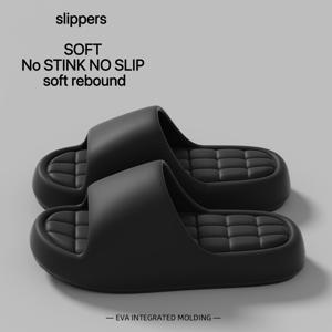 TEMU 여성용 편안한 슬라이드 샌들, 빠른 건조 미끄럼 방지 부드러운 실내외 , 가정용, 다양한 색상, 여성 신발