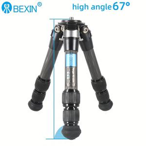 TEMU BEXIN 컴팩트 카본 파이버 삼각대 - DSLR 카메라 및 모바일 폰용 경량, 휴대용 데스크탑 스탠드, 최대 22lbs 지원