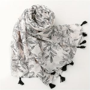 TEMU 180 x 85cm 여성용 헤드스카프, 부드러운 직사각형 모양 디자인. 가볍고 여름철 야외 활동에 적합한 스카프입니다.