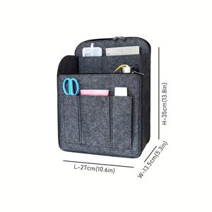 TEMU 여행 가방, 백팩 및 등산용 내부 주머니 정리함 - 수납 인너백