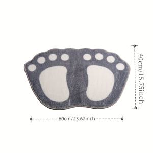 TEMU 초흡수 초극세사 욕실 매트 - 미끄럼 방지 뒷면, 부드럽고 편안한 욕실 카펫, 바닥 장식, 욕실 장식, 세탁기 사용 가능한 샤워 매트, 홈 욕실, 주방 카펫, 세탁실, 샤워실, 실내 매트