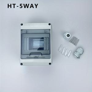 TEMU 야외용 IP65 방진 전기 박스, 공학 및 가정용 회로 차단기 접속 박스, 노출형 누전 보호 스위치 설치 박스, 에어 스위치 루프 박스, 5/8/12 루프 스위치 박스, 강전류용 플라스틱 전력 분배 박스