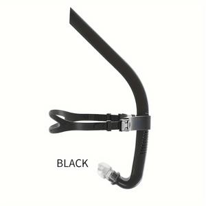 TEMU 수영용 프론트 스노클 튜브 - 수영 훈련을 위한 향상된 호흡 제어 - 클리어 시야, 편안한 착용감 - 초보자 및 전문가에게 적합, 바닷물 및 민물 모험 - 내구성이 뛰어난 프리 스노클링 튜브 포함