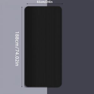 TEMU 남성용 초두께 8mm 요가 매트 - 미끄럼 방지 운동 매트 | 홈짐, 및 바닥 운동용 헤비듀티 워크아웃 매트, 8가지 피트니스 방법: 요가, , 체조, 푸시업, 줄넘기, 점핑잭, 플랭크, 스쿼트