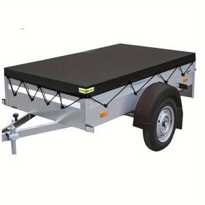 TEMU 600D 블랙 옥스포드 천 트럭 침대 커버 외 덮개 자동차 침대 커버 자동차 커버 트럭 침대 커버 트레일러 커버