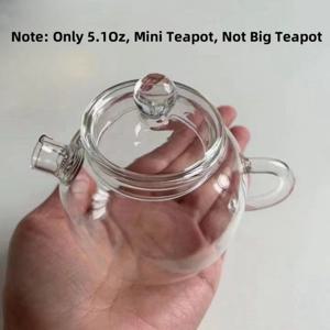 TEMU 1개 5.1Oz 미니 싱글 티포트, 차, 꽃차에 적합