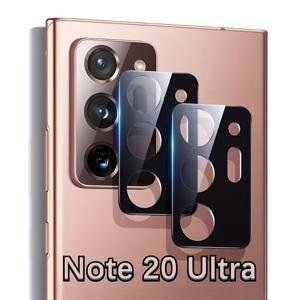 TEMU 삼성 갤럭시 노트 20 울트라/노트 20 5G용 렌즈 보호기 강화 유리, 보호 케이스 군용 방지 지문 방지 스크래치 방지, 카메라 렌즈 보호기, 장치 안전, 세련된 디자인, 내구성 있는 보호, 휴대폰 렌즈 가드, 가제트 보호기