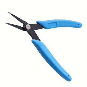 TEMU 1개 고탄소강 주얼리 플라이어 - 뾰족한 코 & 특수 팁, 부드러운 턱 정밀 작업, DIY 공예, 와이어, 비딩용 - 주얼리 제작자 & 취미 활동가를 위한 편안한 그립 (탄소강)