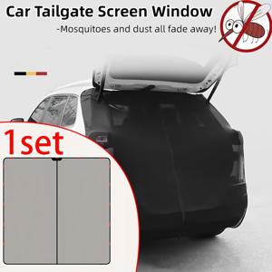 TEMU 자동차 후면 패널용 자외선 차단 모기장, 트렁크 및 뒷문 통풍 메쉬 창문, 여행·장거리 여행·캠핑에 적합