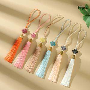 TEMU 10개입, 17cm 정교한 중국식 수生活结 술 펜던트, 술 장식 프린지, 책갈피, 선물 상자, 부채, 선물 포장 상자, 부채 열쇠고리 장식, 소형 술 펜던트, 의류 및 홈텍스타일 액세서리, 술 펜던트, DIY 주얼리, 귀걸이, 헤어 액세서리 제작 재료, 액세서리 랜야드, 소형 술, 홈 데코 액세서리