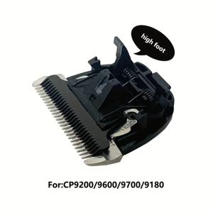 TEMU 프로페셔널 펫 트리머 교체용 블레이드 8F/1mm 블랙 세라믹 펫 헤어 트리머 블레이드 - 코도스/마스터/카터/켄칠/YS/라구나/쉐른바오 호환