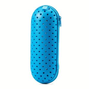 TEMU EVA 고글 보관함 클립 및 배수구 포함 남녀 공용 통기성 고글 보호 케이스