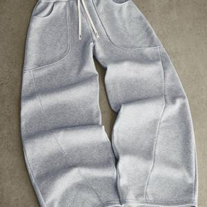 TEMU 남성 캐주얼 바지, 편안한 원단, 탄성 허리, 남편과 남자친구를 위한 선물, 사계절 야외 활동에 적합