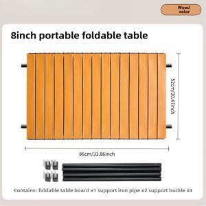 TEMU 야외 캠핑 접이식 테이블 보드, 캠핑 식탁, 캠핑 카트 데스크탑, 에그롤 테이블, 트레일러 테이블 보드