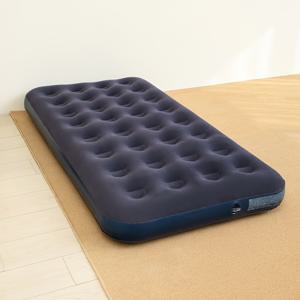 TEMU 실내용 에어 매트 – 크리스마스 및 할로윈 홈 선물 – 거실, 침실용 플록 탑 팽창식 매트리스 – 휴대용 접이식 축제 게스트 수면 패드