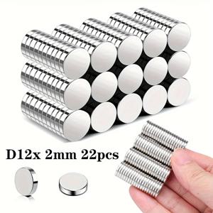 TEMU 냉장고 자석 D12mm X 2mm - 직업, 가정, 공구실용 정밀 공예 디스크 자석
