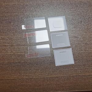 TEMU 6팩, DJI Osmo Poet 3용 강화유리 스크린 보호필름 + 렌즈 보호필름 - 9H 경도, 민감한 터치