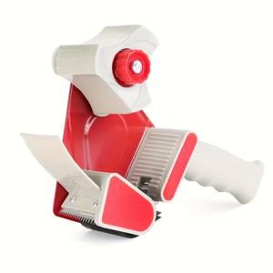 TEMU 포장 테이프 커터, 내구성 있는 휴대용 산업용 테이프 건, 배송, 이사, 판지 및 상자 밀봉용 - 2인치 너비 테이프 롤과 호환