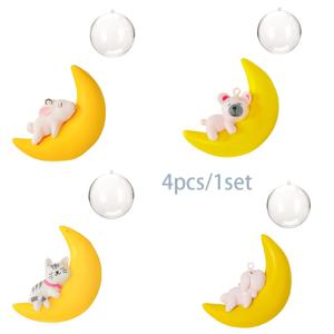 TEMU 4개/1세트 수족관 장식품, 부유하는 장식품, 완벽한 다이빙 부유 장식, 다양한 수족관 세팅에 적합