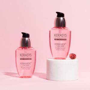 TEMU 케라시스 손상모 케어용 헤어 앰플 70ml*2개 + 여행용 미니샴푸 180ml 증정