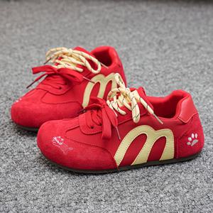 TEMU 여성 캐주얼 신발 | 자수, 멀티 컬러, 다용도 및 편안함 | 패브릭 갑피, PVC 밑창, 레이스업 클로저, 올 시즌 착용, 여성 신발, 스니커즈