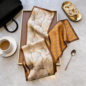 TEMU 여성용 100% 뽕나무 뽕나무 실크 스카프 1개 - 다기능 사각 숄, 넥타이 & 헤어용 | 가볍고 통기성이 좋으며 방풍 및 자외선 차단 기능이 있어 일상복, 파티, 야외 활동에 적합 | 엄마, 여자친구를 위한 선물, 액세서리