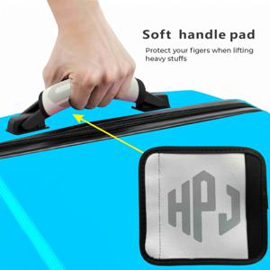 TEMU 편리하고 내구성이 뛰어난 여행 가방 손잡이 패드 | 부드럽고 편안한 소재로 제작되어 세척이 용이하며, 여행 가방에 이상적인 액세서리이며, 여행 가방을 보호하고 완벽한 크리스마스 선물로 만들 수 있습니다.