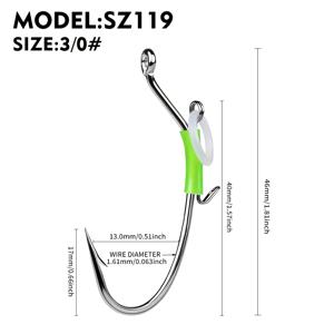 TEMU 야광 생새우 훅 5개 – 야광 새우 백훅, 생새우 훅 스프링 장착 새우 백훅 – 바다 낚시 플로트 새우 미끼 장치 | 야광 낚시 훅으로 시인성 강화, 대형 물고기와 새우에 적합, 잉어, 농어, 바라쿠다, 송어용 낚시 장비 액세서리 미끼 – 눈길을 끄는 훅 디자인과 내구성 있는 금속 훅