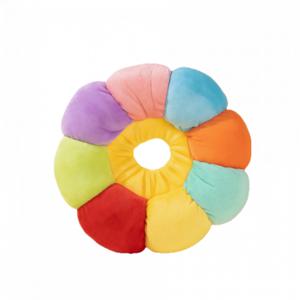 TEMU 조절 가능한 강아지 & 고양이 안티 핥기 칼라, 부드럽고 편안한 칼라, 긁힘 방지 물림 방지 미끄럼 방지 펫 콘, 수술 후 안티 핥기 보호, 내구성 있는 목걸이와 화려한 디자인