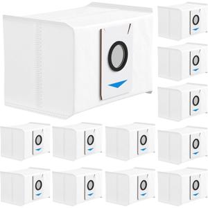 TEMU ECOVACS DEEBOT X1 OMNI 터보 T10 T20 Omni T20/T20 Max/T20 Pro/X&T 시리즈 로봇 청소기용 먼지백, Deebot T20 Omni 먼지백용 4중 효과적인 필터링